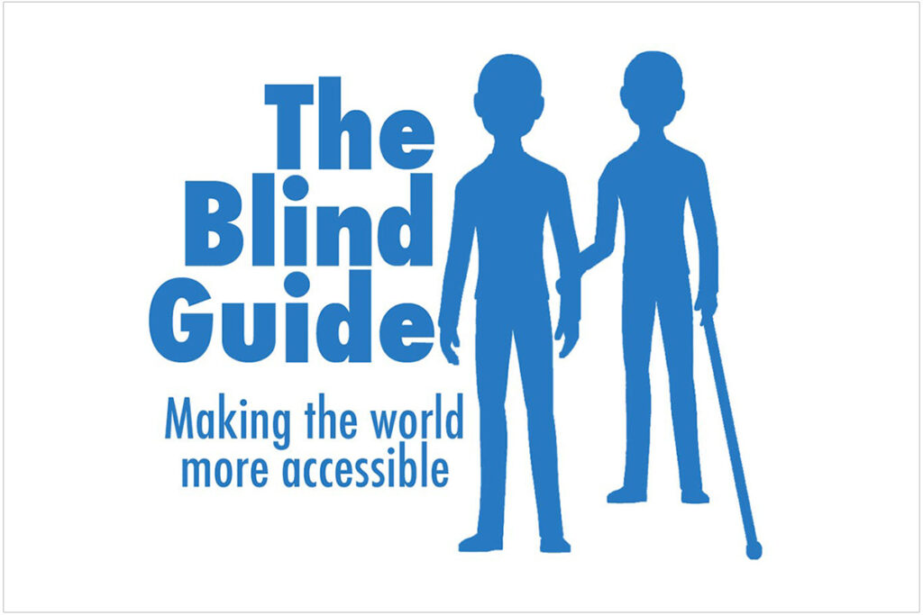 Logo for The Blind Guide, a popular blog