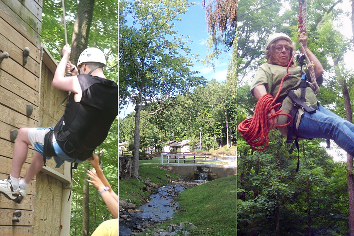 Photos of Clients at the Pennsylvania Lions Beacon Lodge