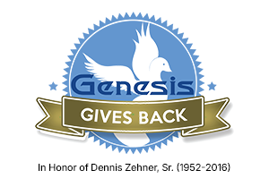The Genesis Group, with sponsorship in honor of Dennis Zehner, Sr. (1952-2016)