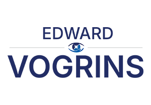 Graphic recognizing individual donor Edward Vogrins